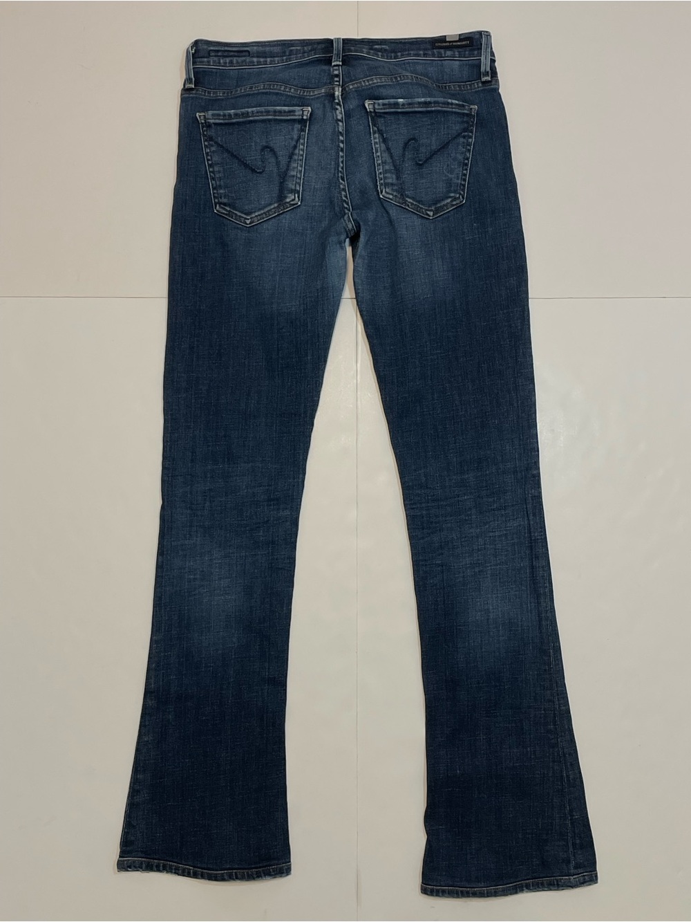 Citizens of Humanity Emanuelle Women’s Dark Blue Boot Cut Jeans Size 28 - Picture 14 of 15